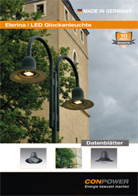 LED Glockenleuchte Elerina