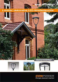 Datenblätter LED Straßenleuchte Luminis