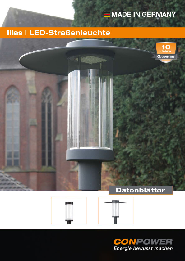 LED Zylinderleuchte Ilias