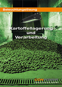 Flyer Kartoffellagerung & Verarbeitung