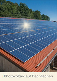 Flyer Photovoltaik Dachflächen